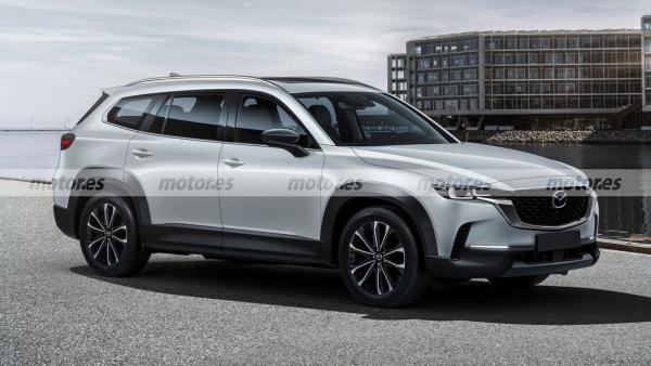 Первое изображение кроссовера Mazda CX-80